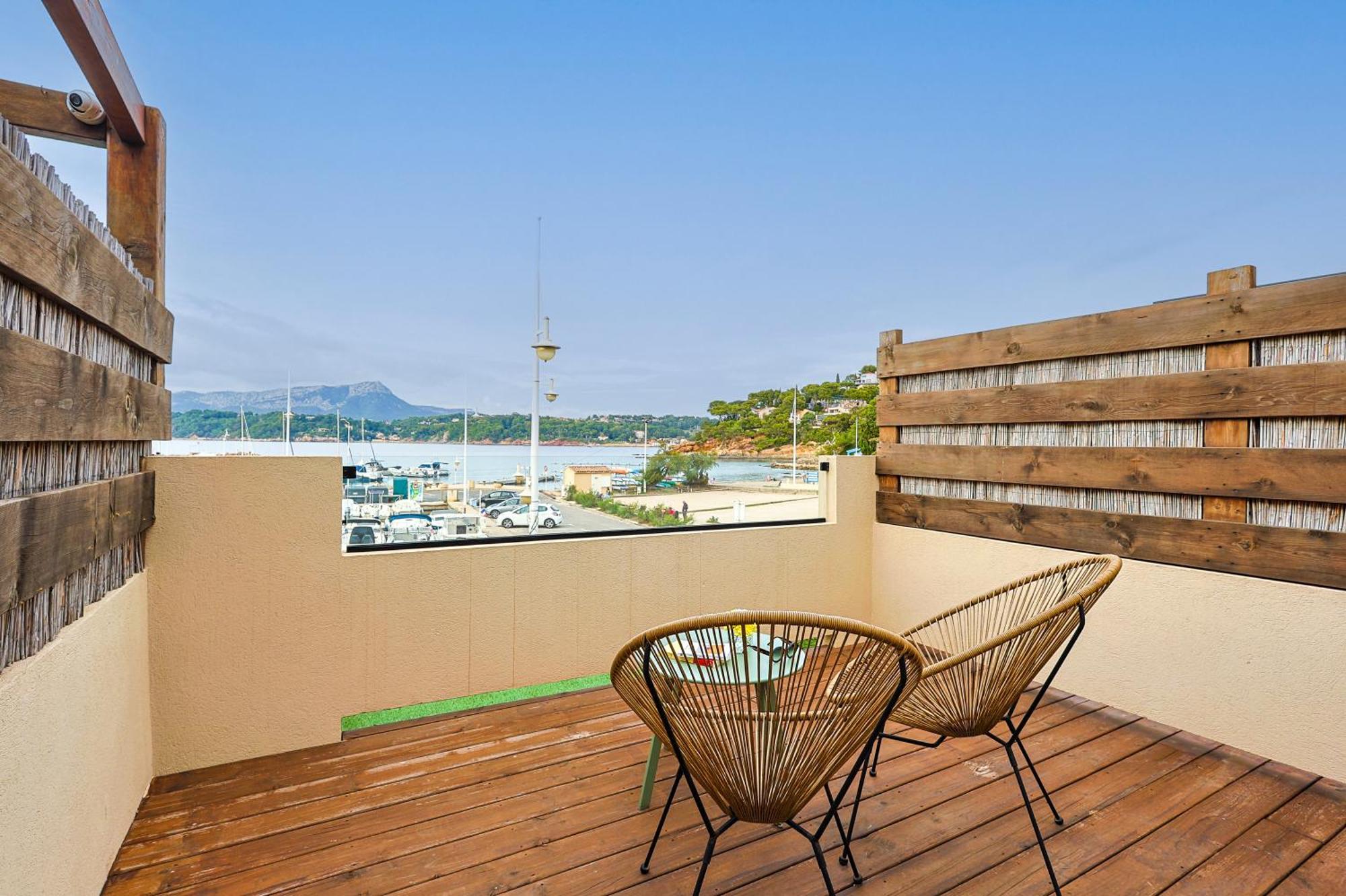 Chambre D'Hote Luxe Vue Mer Boheme Le Pradet Zewnętrze zdjęcie