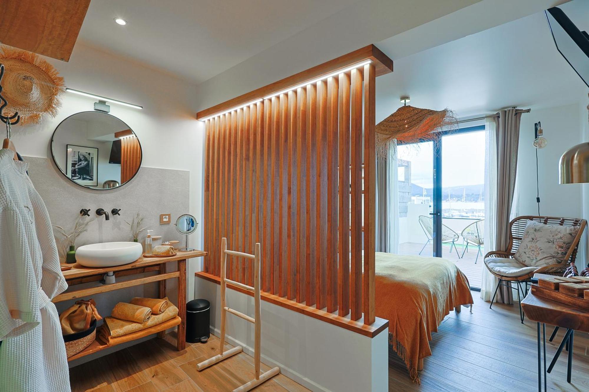Chambre D'Hote Luxe Vue Mer Boheme Le Pradet Zewnętrze zdjęcie
